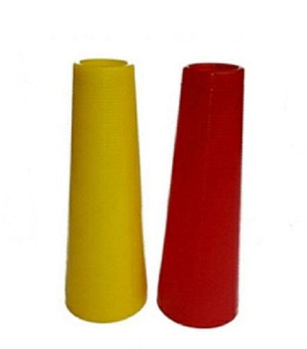 Golden Long Lasting And Strong Abs Plastic Plain Round Yarn Y Cone For