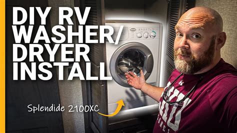 Do It Yourself 🛠 Rv Washerdryer Install In A Grand Design Reflection