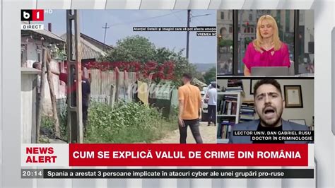 CRIME ÎN SERIE LA VASLUI DETALII ȘOC Știri B1TV 20 iulie 2024 YouTube