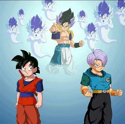 Gotenks Goten Trunks Fusion Anime Dragon Ball Super Dragon Ball