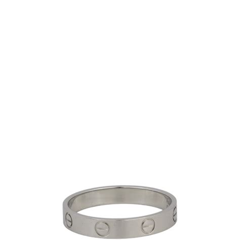 Cartier Love Wedding Band Platinum