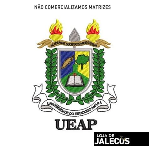 Jaleco Ueap Ap Emblema Ou Brasao Elo