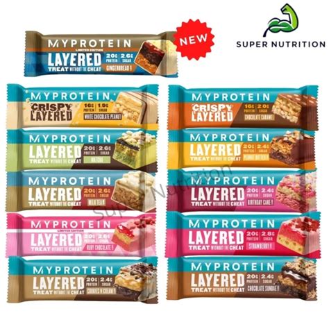 ♨ Layered Protein Bar 6 Layers Bar Myprotein Lazada