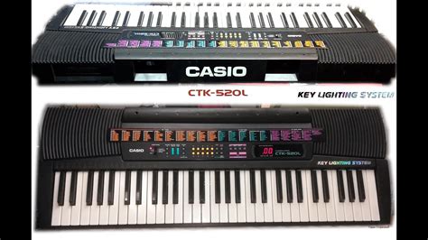 CASIO CTK 520L Sound And Stlyles Demonstration HiQ Sound YouTube