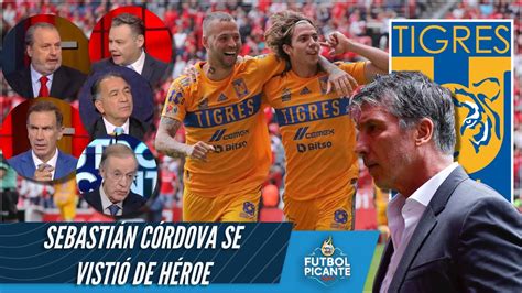 TIGRES y Sebastián Córdova evitaron remontada del TOLUCA y logró pase a