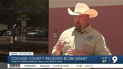 Cochise County Sheriffs Office Secures 1 2 Million Grant For Mental