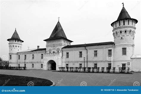 Tobolsk. the Red Area of the Tobolsk Kremlin Stock Photo - Image of ...