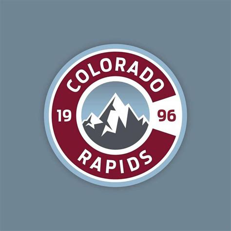 Colorado Rapids Logo Redesign Rebrand Football Logo Design Football