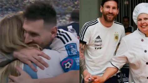 Quién Es La Mujer Que Abrazó A Lionel Messi Y Protagonizó Uno De Los