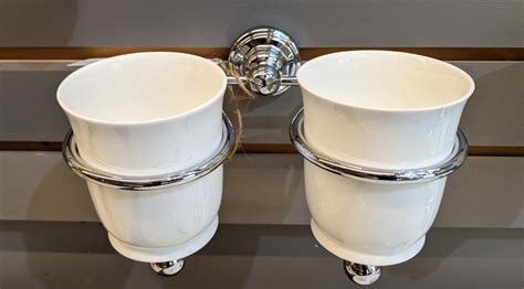 Perrin And Rowe Soap Dish And Cup Holder Bathroom Set Placemakers Inc