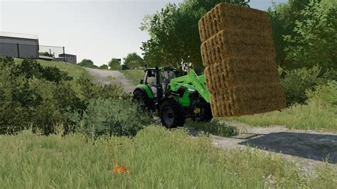 FS22 Deutz Fahr Front Loader v 1 0 0 0 front loader Mod für Farming