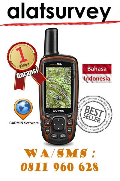 Jual GPS GARMIN GPSMAP 64S Free Update Map Indonesia Di Lapak