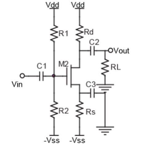 Solved NMOS Common Source Amplifier Circuit Help Find DC Chegg