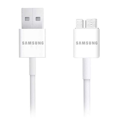 Samsung Galaxy Note 3 Usb 3 0 Data Cable Non Retail Packaging White Computers