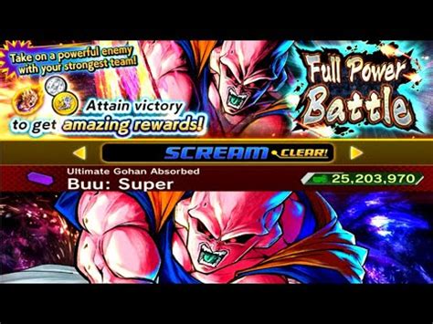 HOW TO CLEAR SCREAM DIFFICULTY FULL POWER BATTLE BUUHAN Dragon