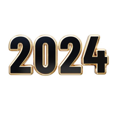 2024 New Year Text Effect 28342516 Png