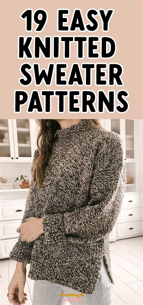 Learn How To Knit A Sweater With These Patterns Perfect For Beginne