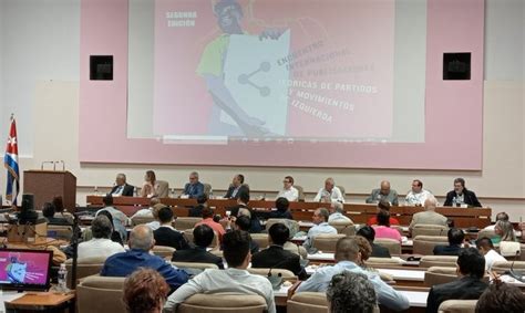 En Cuba Encuentro De Publicaciones Te Ricas De Izquierda Diario