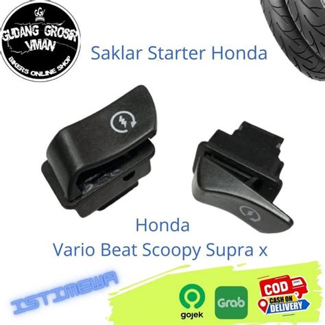 Jual Saklar Starter Tombol Starter Honda Beat Vario Blade Revo Standart