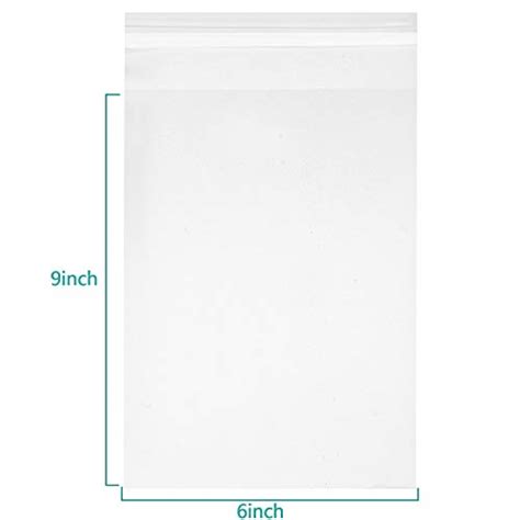 Joybest Pcs X Inch Clear Cello Cellophane Bags Self Sealing