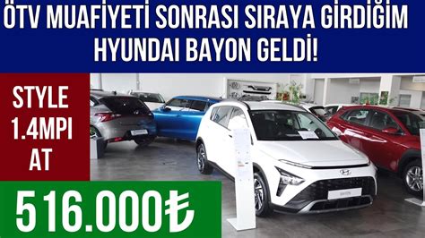 ARALIK 2022 HYUNDAI BAYON SIRAM GELDİ AMA NASIL GELDİ YouTube