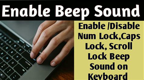 Enable Disable Num Lock🔥caps Lock Scroll Lock Beep Sound On Keyboard