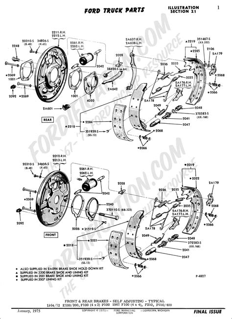 1976 Ford Parts Diagram F350 Dually