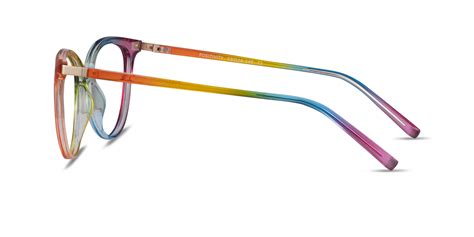 Positivity Cat Eye Rainbow Glasses For Women Eyebuydirect Canada