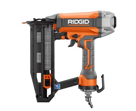 RIDGID R250SFF Pneumatic 16 Gauge 2 1 2 In Straight Finish Nailer With