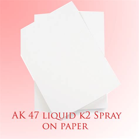 Ak 47 Liquid K2 Spray On Paper Quality Spice Incense