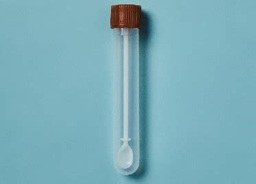 21 Ml Feces Sample Tube With Spoon GP Medical Device