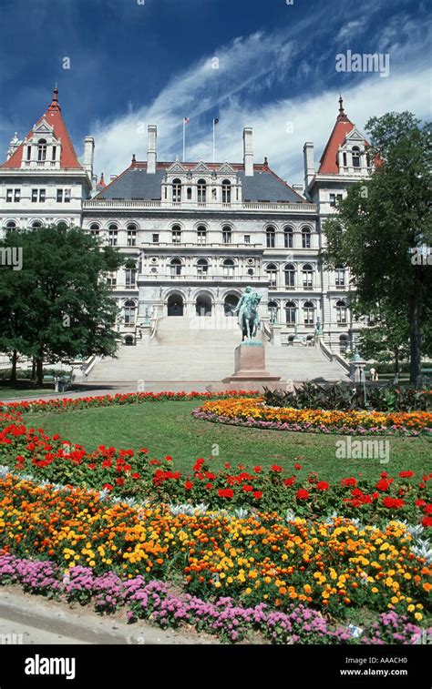 State Capitol Building At Albany New York Ny Stock Photo Alamy