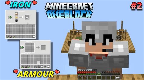 I MADE IRON ARMOUR IN MY ONEBLOCK WORLD YouTube