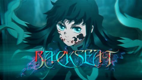 Demon Slayer Backseat Edit AMV YouTube