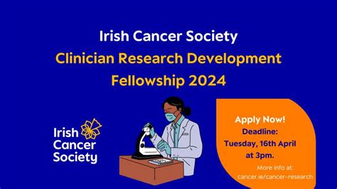 Irish Cancer Society On Linkedin Applications Are Now Open For The