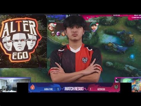 Pertandingan Ke 2 Antara Alter Ege Vs Aura Esport Di Liga H3ro Esports