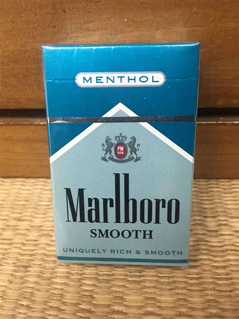 Marlboro Smooth Menthol Cigarette Hard Pack By Philip Morris Inc