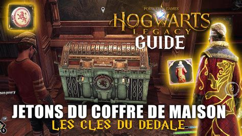 Hogwarts Legacy Emplacements De Tous Les JETONS Du Coffre De Maison