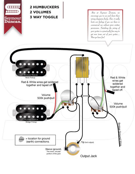 Guitar Wiring Diagrams Dual Humbucker