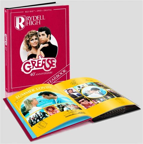 Grease 40th Anniversary 4k Blu Ray