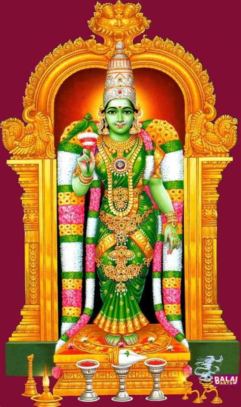 Goddess Madurai Meenakshi Amman Images Wallpapers Divineinfoguru