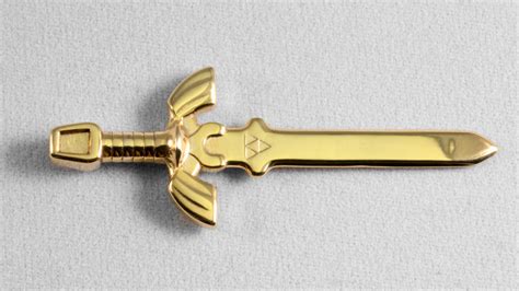 3d Printed Gold Lego Master Sword By Mingles On Deviantart