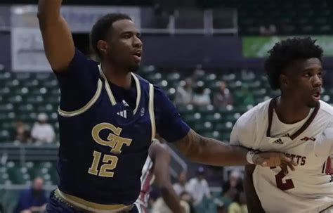 Former Georgia Tech Forward Ty Claude Commits To Unc Basketball Tar