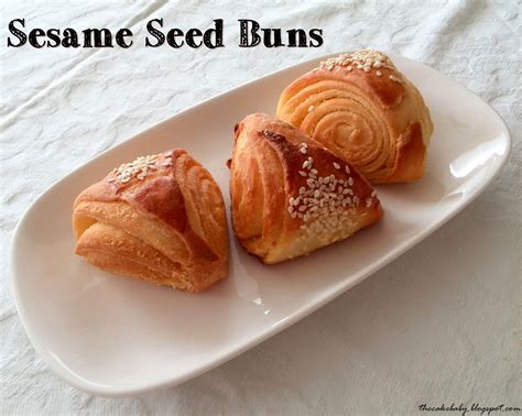 The Cake Baby: Sesame Seed Buns