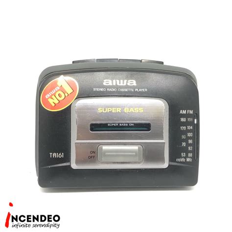 Retro Aiwa Super Bass Portable Radio Cassette Tape Player Hs Ta161 Shopee Malaysia