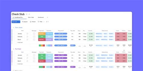 Ultimate Check Stub Template For Download | monday.com Blog