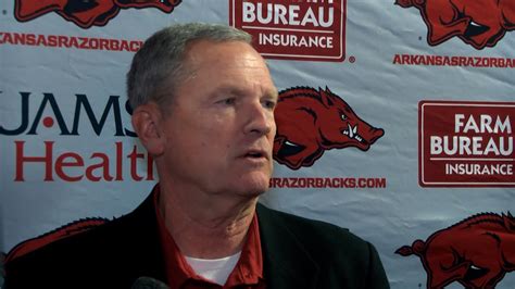 Coach Dave Van Horn Previews Arkansas Season Youtube