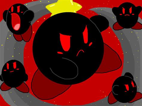 Dark Kirby By Nintendrawer On Deviantart