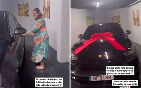 Cristiano Ronaldo Surprises Mother With Porsche On Birthday