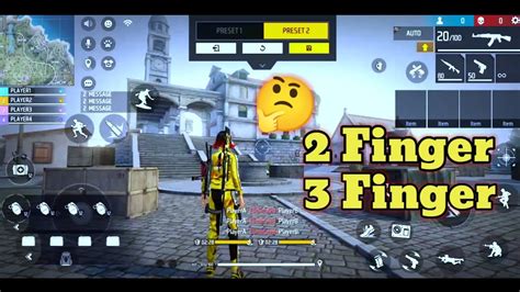 Free Fire Best Finger Settings Free Fire Best Finger Custom